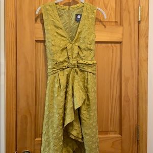 NWOT Anthro/BHLDN Mustard Dress
